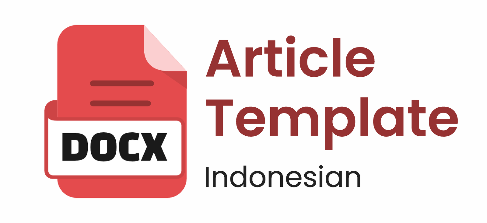 TEMPLATE JNLR - INDONESIAN